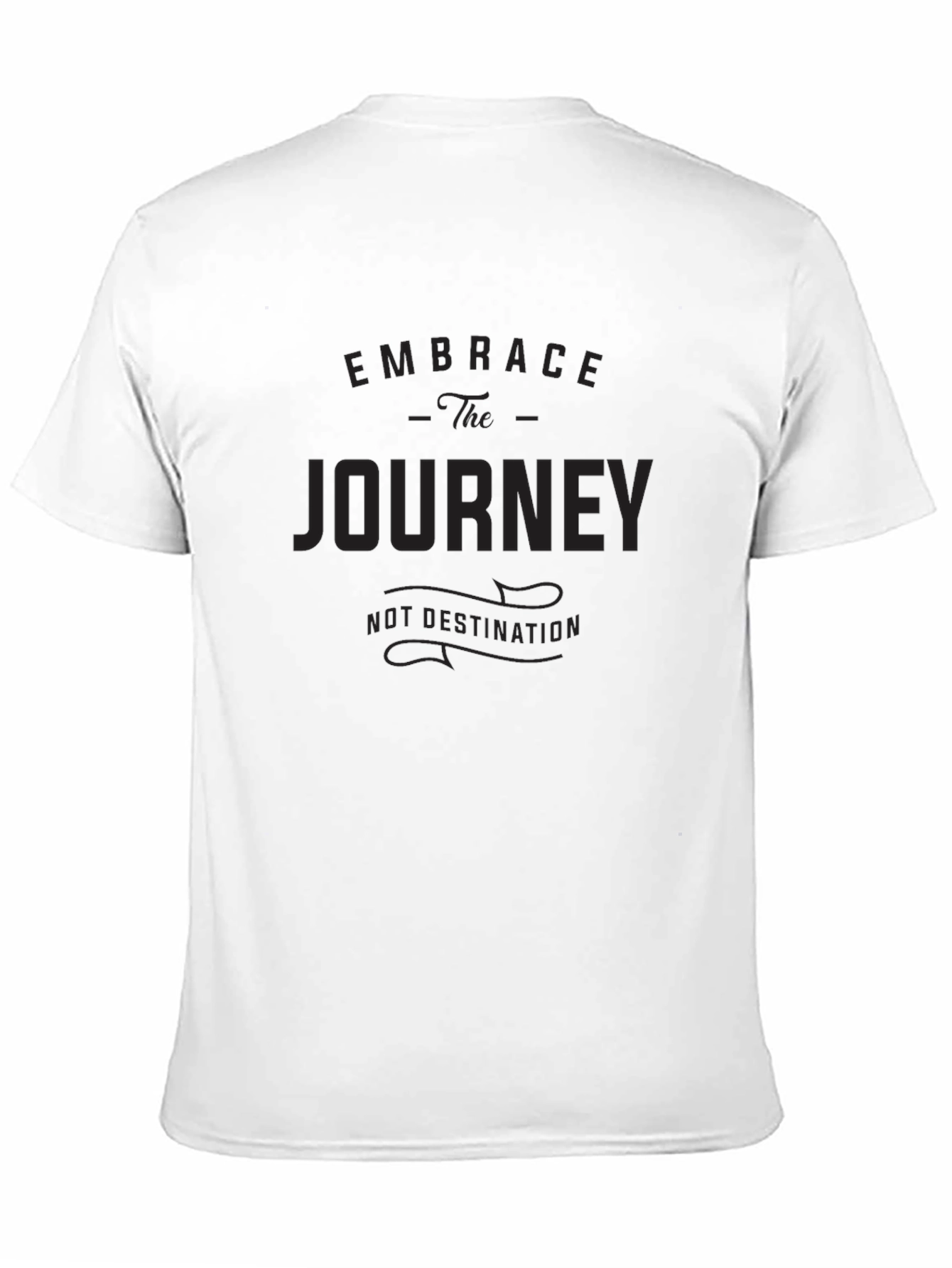 Embrace The Journey Graphic Print T-Shirt