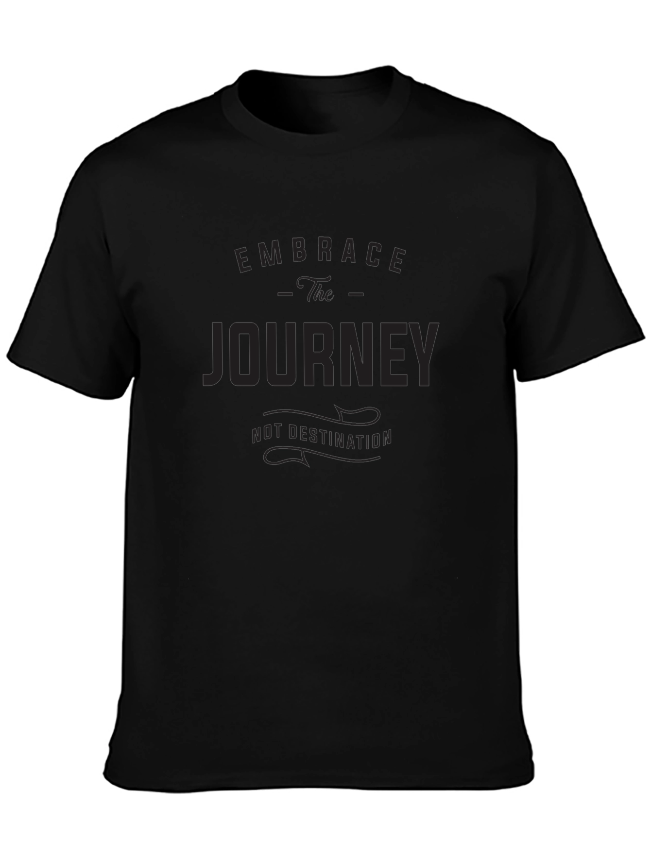 Embrace The Journey Graphic Print T-Shirt