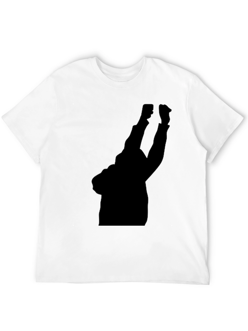 Silhouette Graphic Tee - Black Comfort Fit Shirt