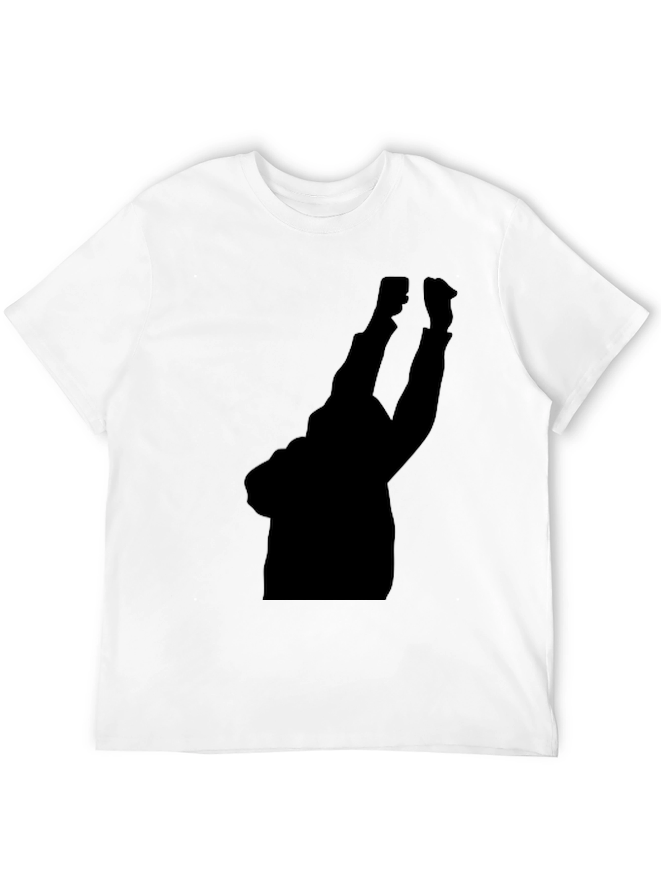 Silhouette Graphic Tee - Black Comfort Fit Shirt