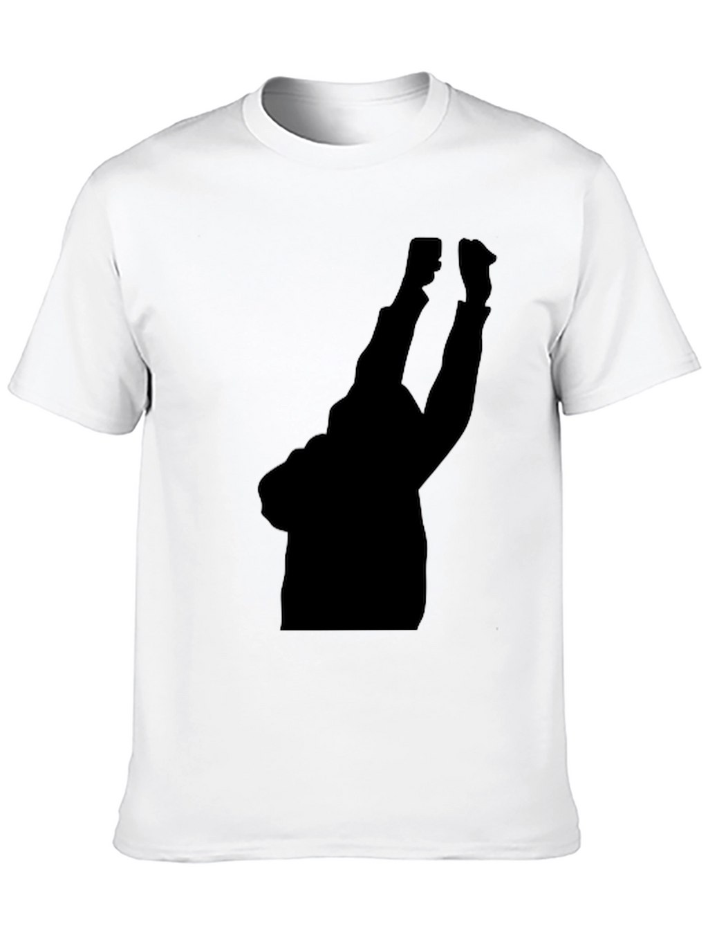 Silhouette Graphic Tee - Black Comfort Fit Shirt
