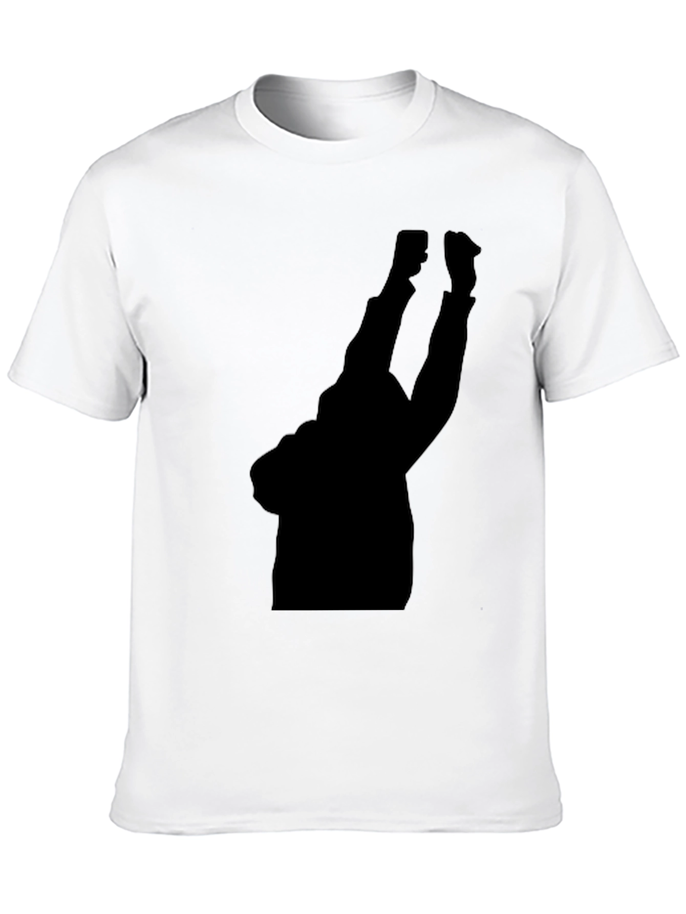 Silhouette Graphic Tee - Black Comfort Fit Shirt