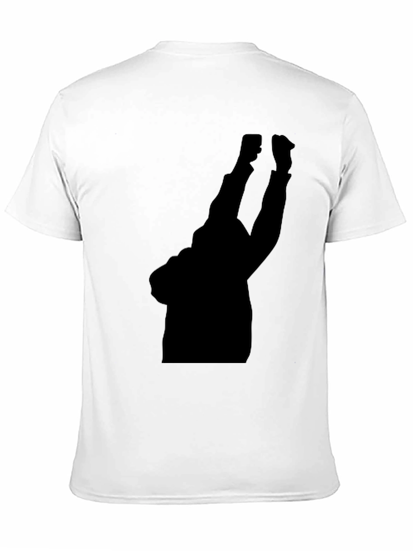 Silhouette Graphic Tee - Black Comfort Fit Shirt