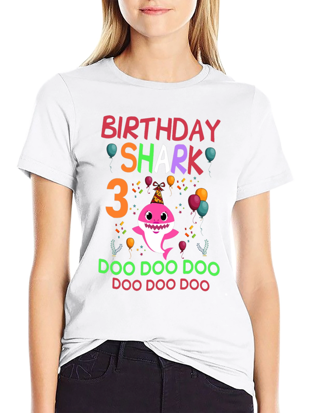 Birthday Shark 3 T-Shirt