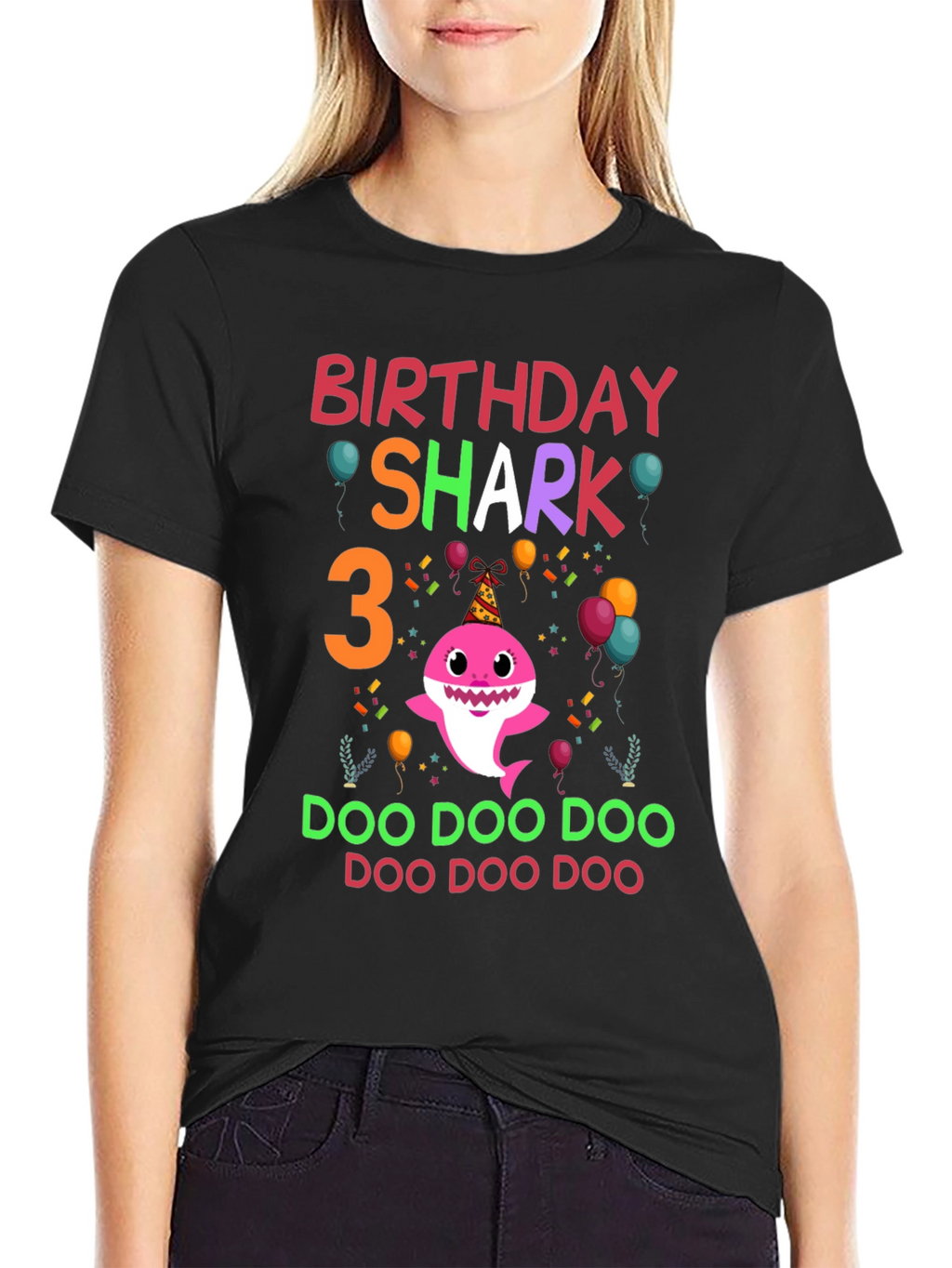 Birthday Shark 3 T-Shirt