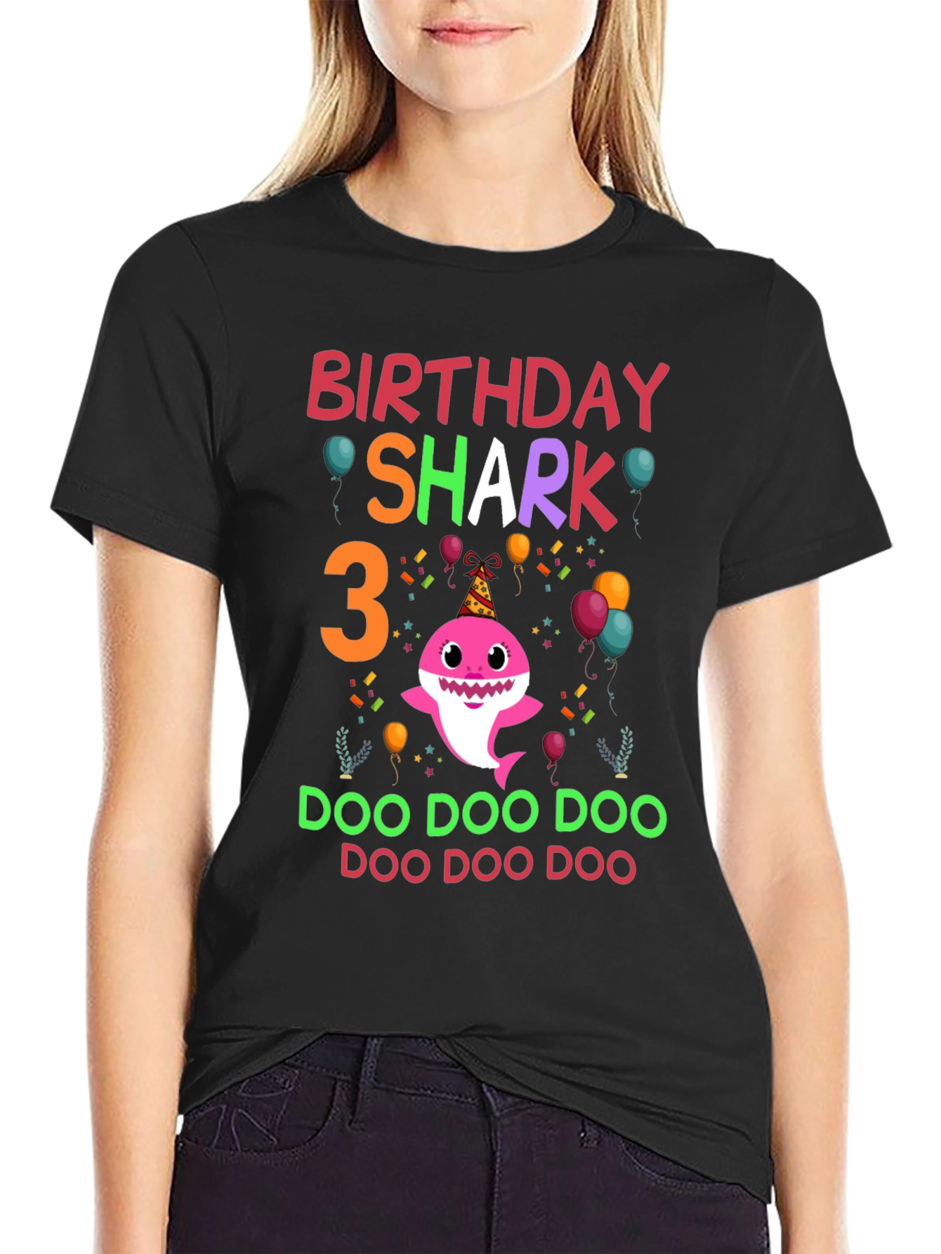 Birthday Shark 3 T-Shirt