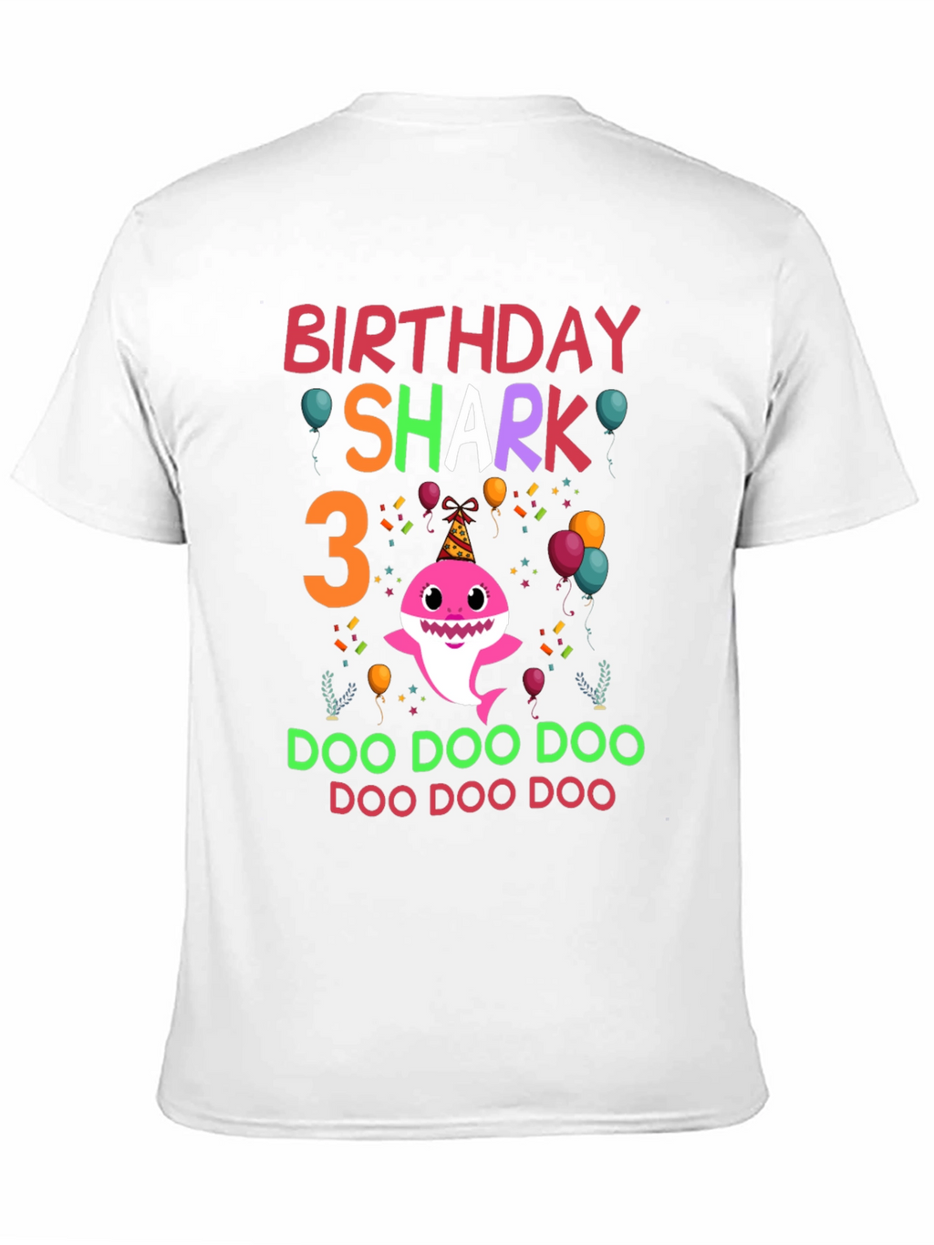 Birthday Shark 3 T-Shirt