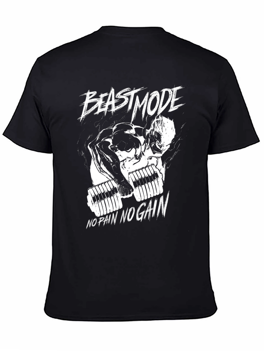 Beast Mode No Pain No Gain Graphic T-Shirt