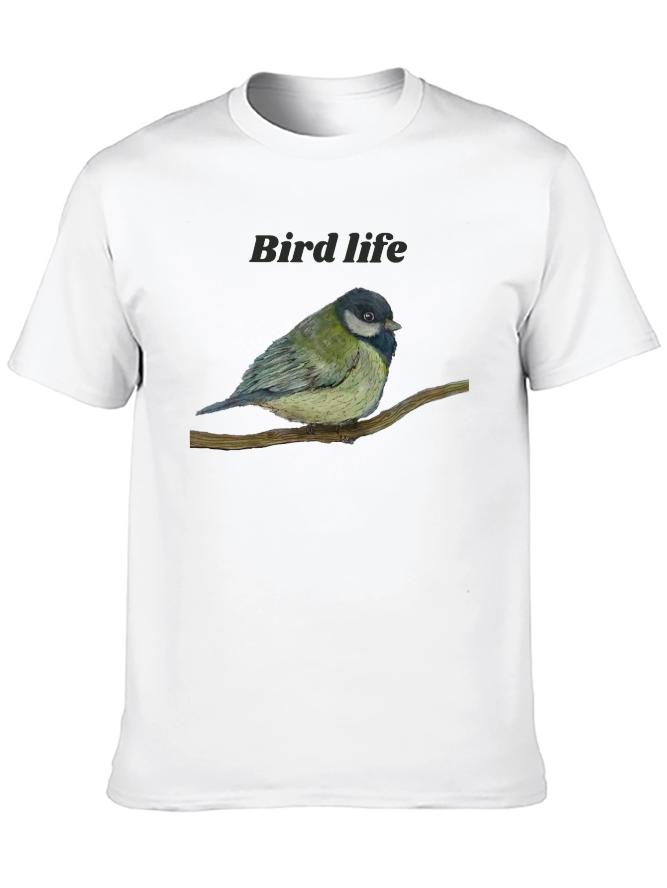 Bird Life Graphic Tee - Nature Lovers T-Shirt