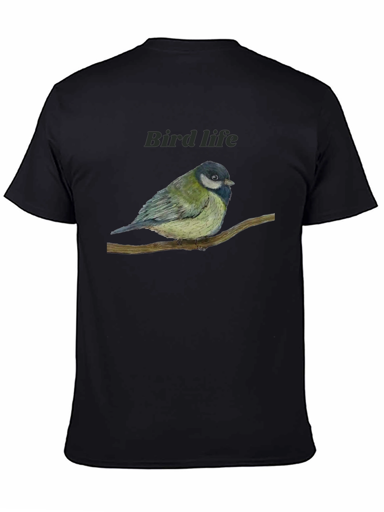 Bird Life Graphic Tee - Nature Lovers T-Shirt