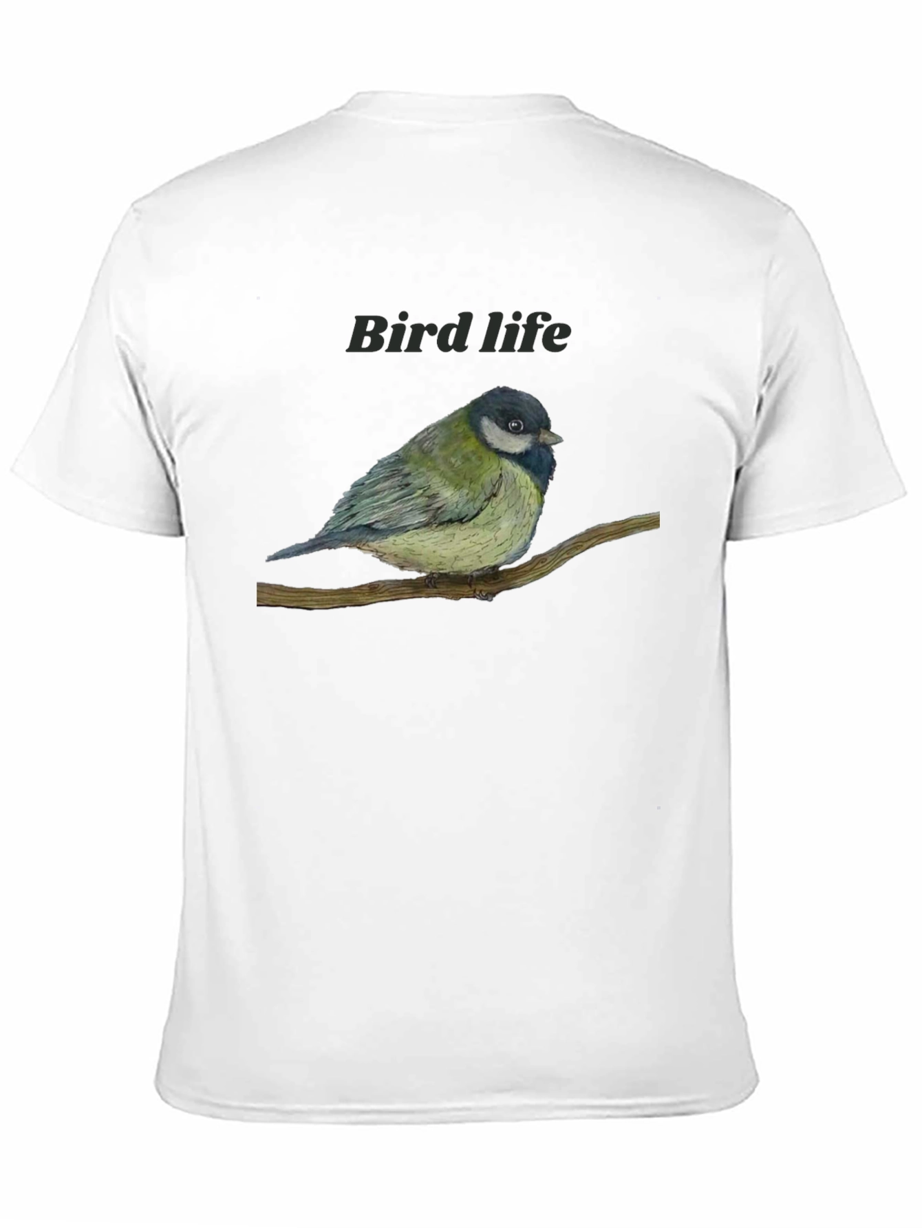 Bird Life Graphic Tee - Nature Lovers T-Shirt
