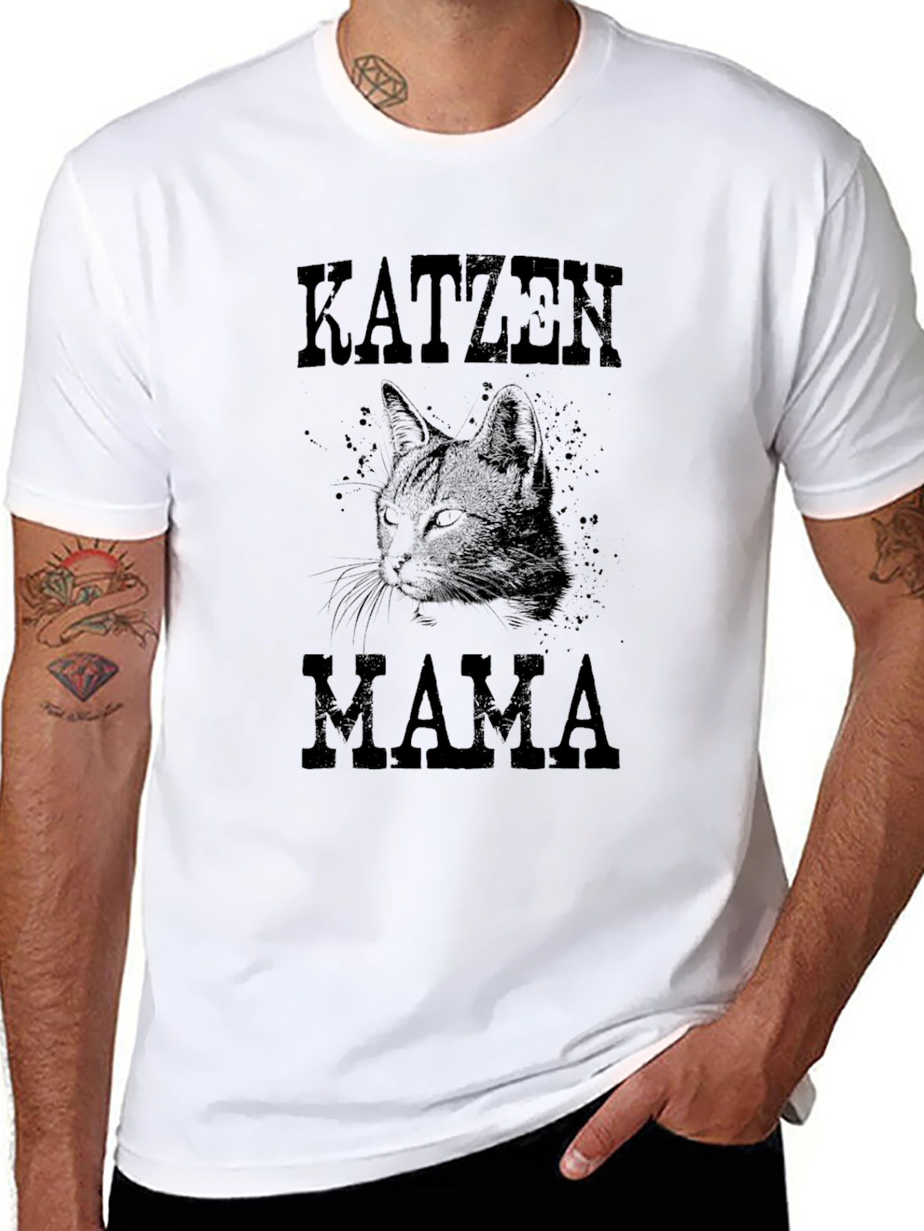 Katzen Mama Cat T-Shirt