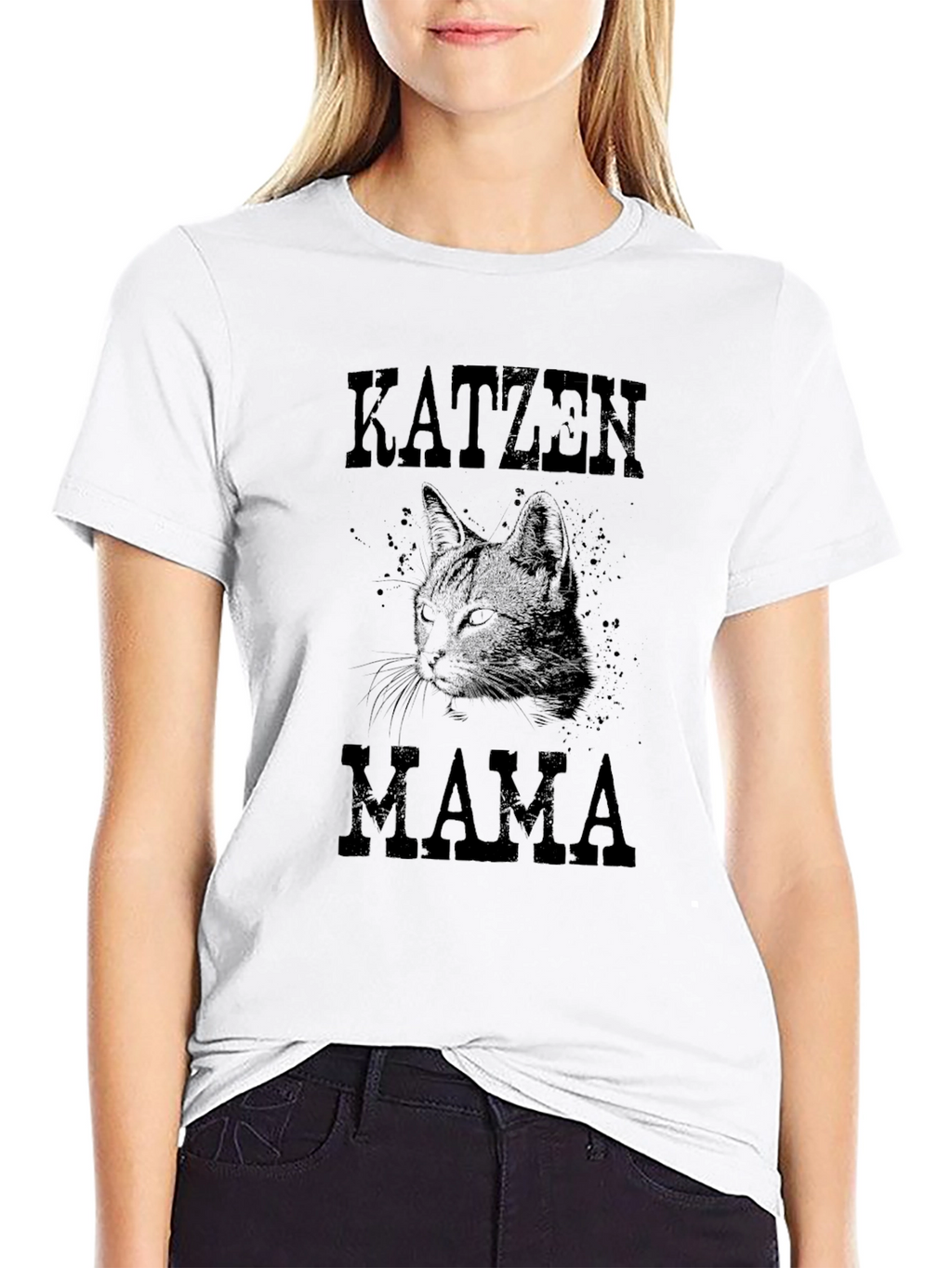 Katzen Mama Cat T-Shirt
