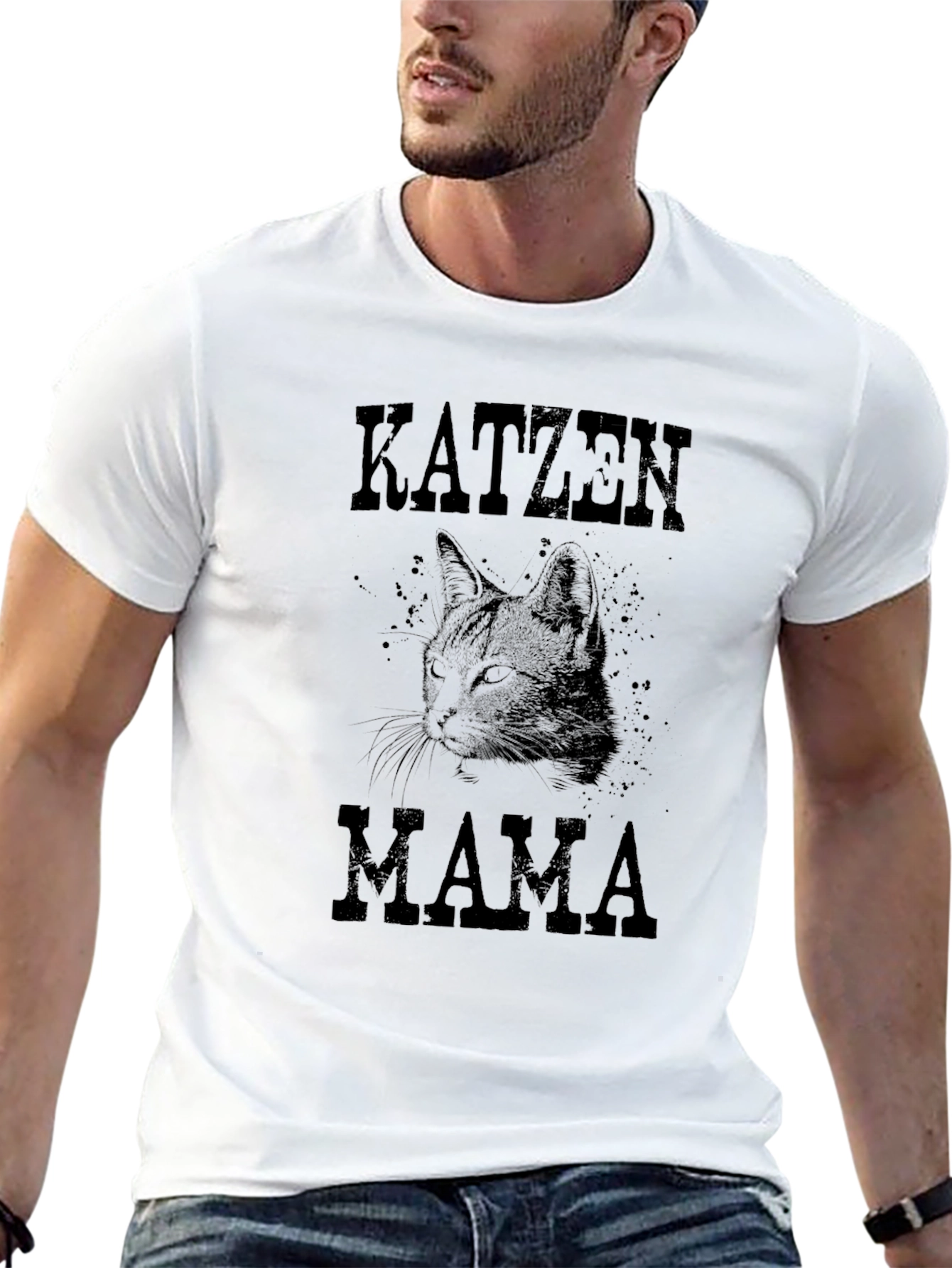Katzen Mama Cat T-Shirt