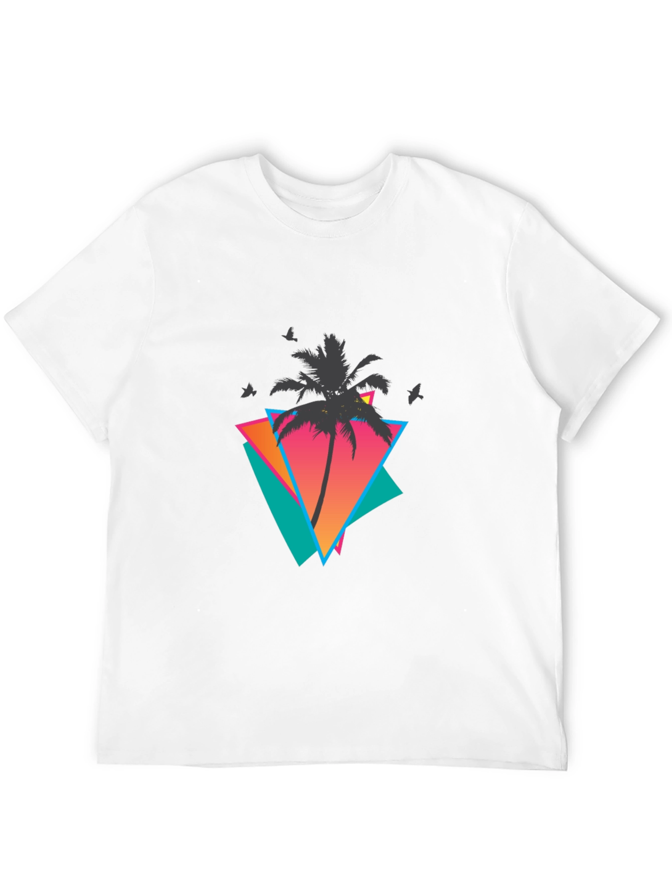 Retro Palm Tree Graphic Tee