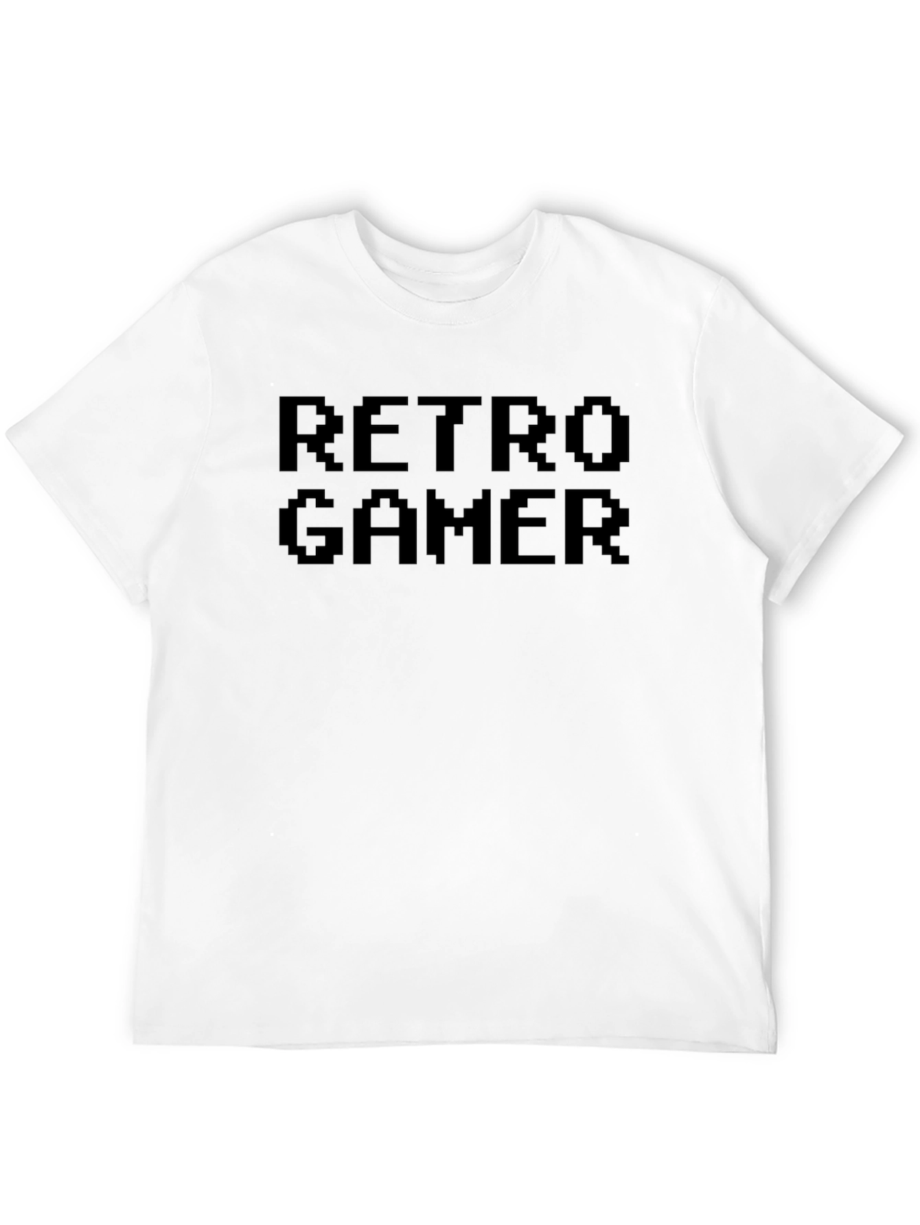Retro Gamer Pixel T-Shirt - Black Gaming Tee