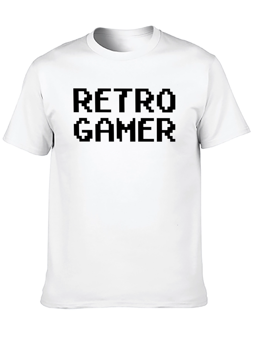 Retro Gamer Pixel T-Shirt - Black Gaming Tee