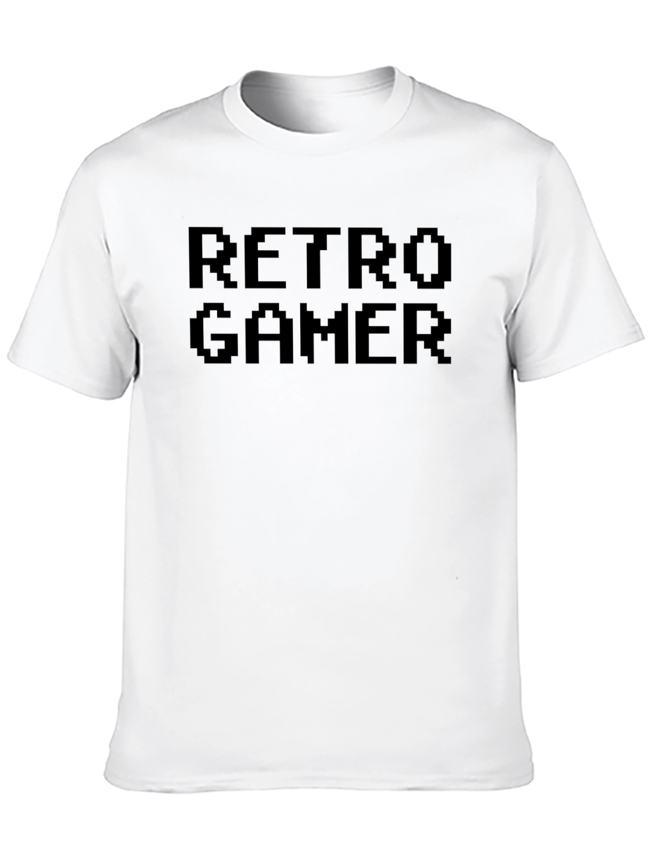 Retro Gamer Pixel T-Shirt - Black Gaming Tee