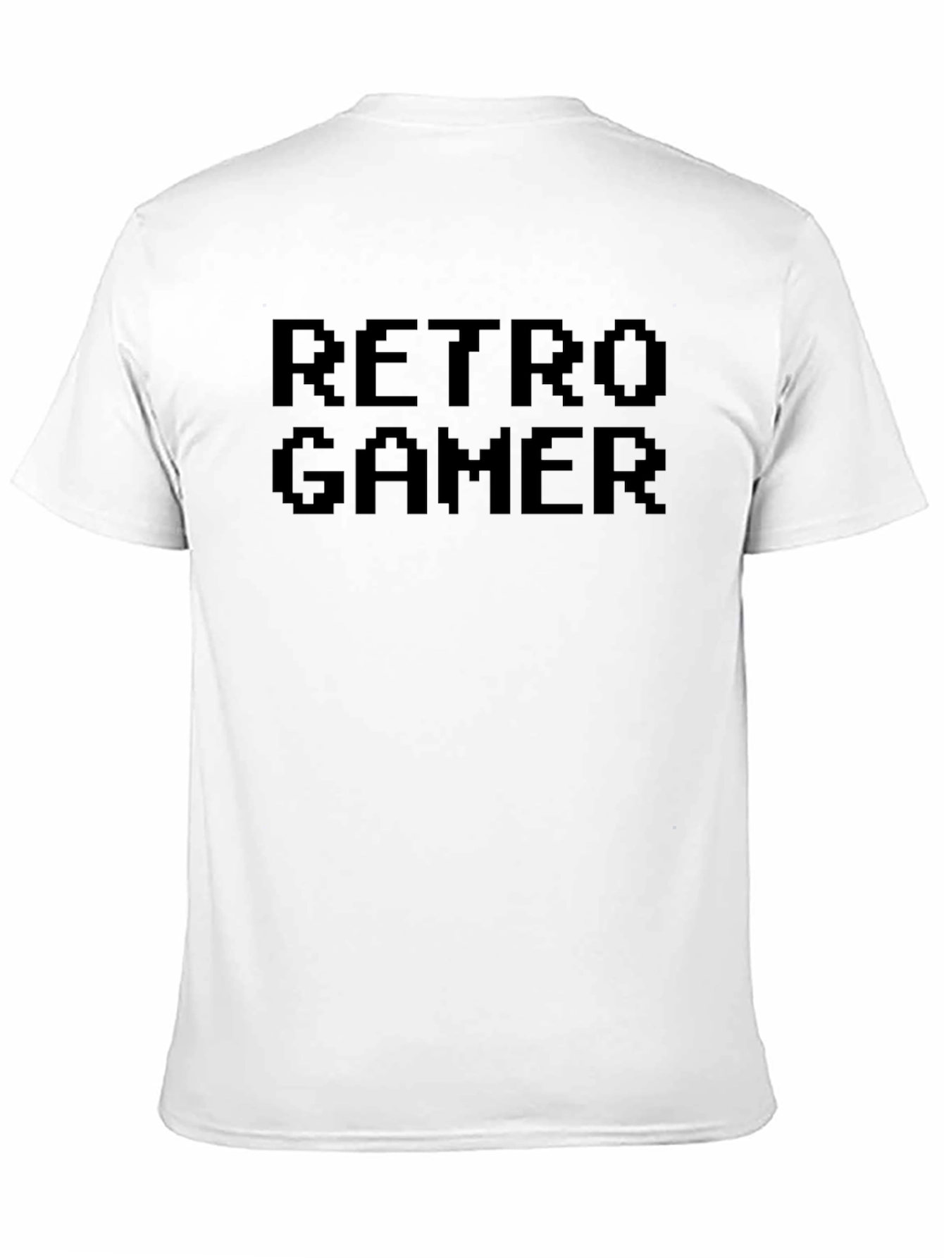 Retro Gamer Pixel T-Shirt - Black Gaming Tee