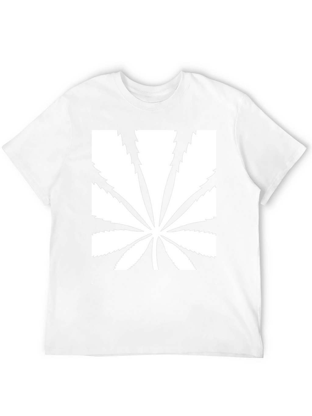 Cool Graphic Marijuana Leaf Black T-Shirt