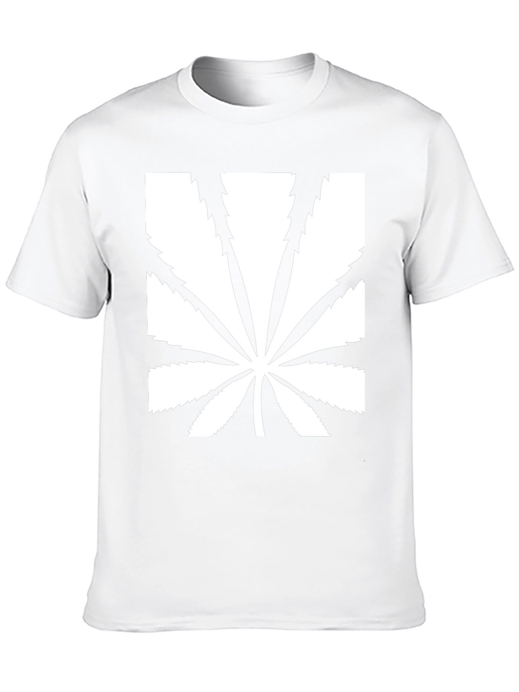 Cool Graphic Marijuana Leaf Black T-Shirt
