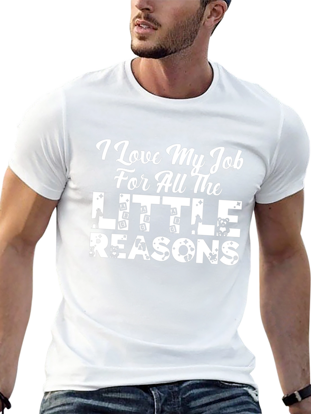 I Love My Job T-Shirt Teacher Daycare