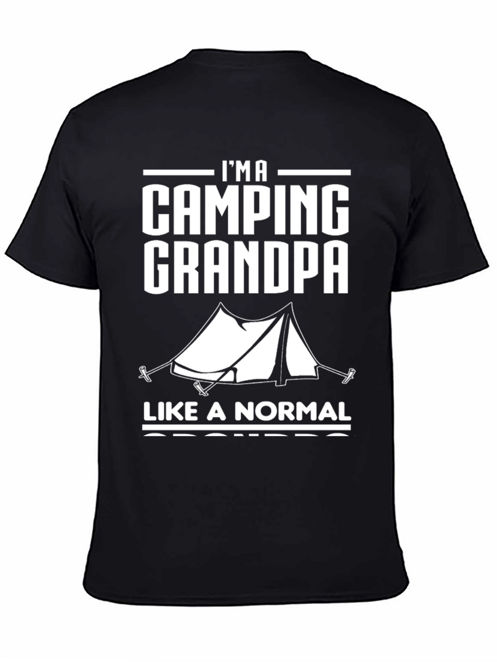 Camping Grandpa T-Shirt - Funny Camping Gift