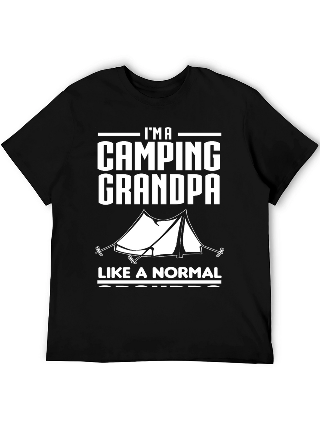 Camping Grandpa T-Shirt - Funny Camping Gift