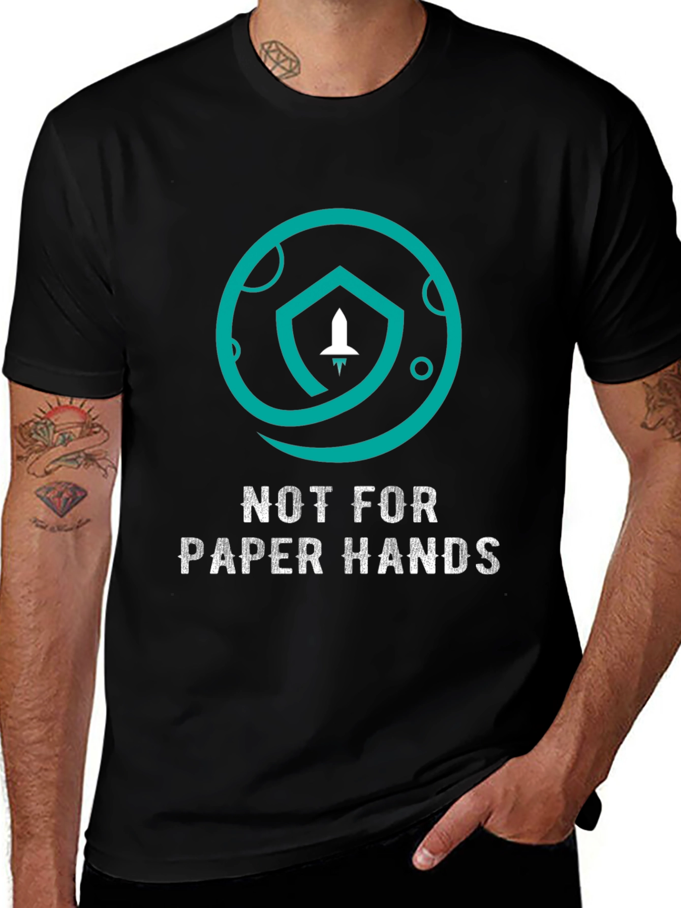 Not for Paper Hands T-Shirt - Crypto Investor Apparel