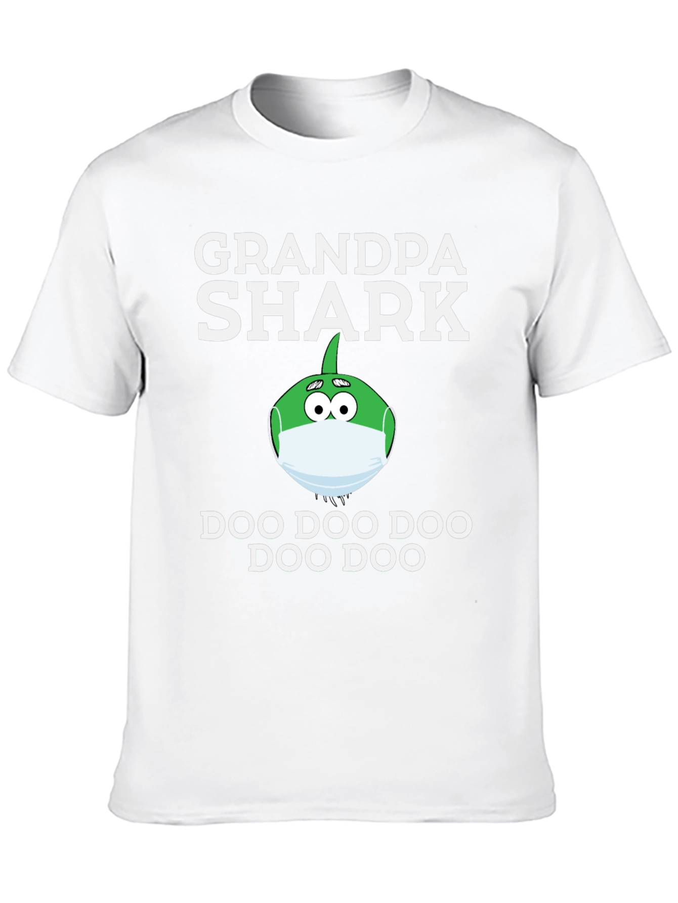 Grandpa Shark Doo Doo Funny T-Shirt