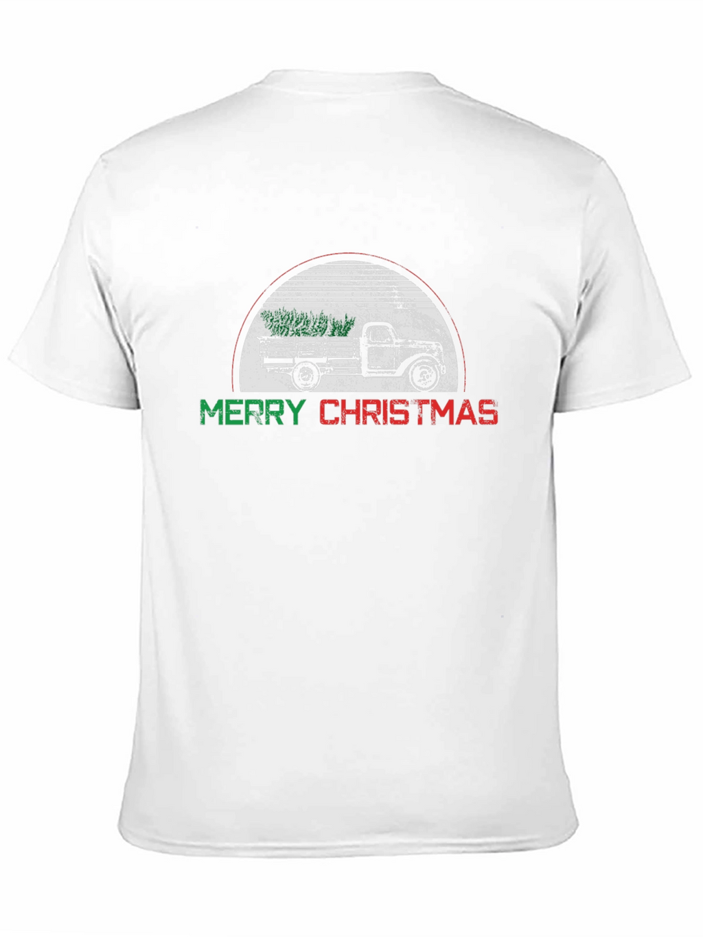 Merry Christmas Truck Graphic Tee