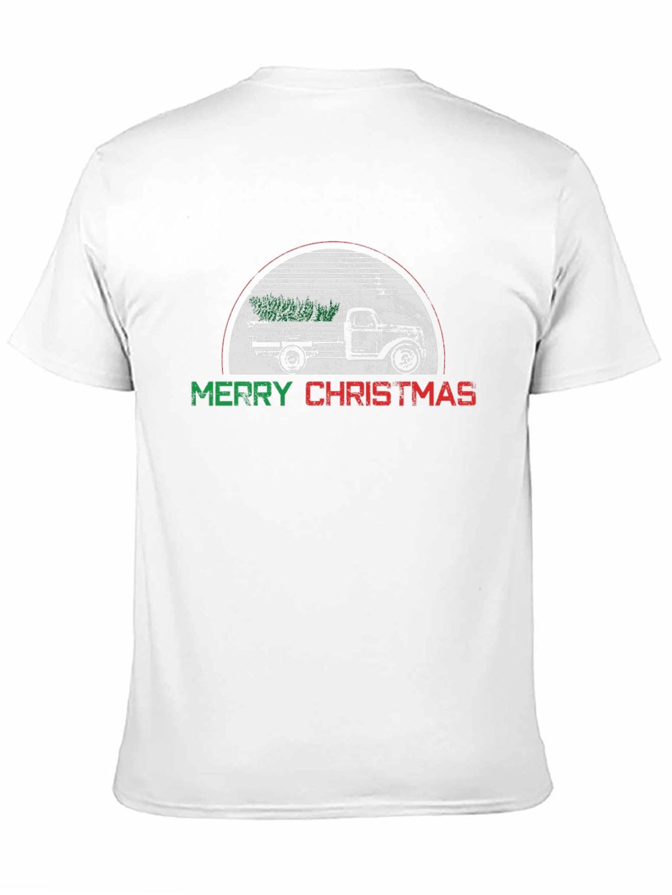 Merry Christmas Truck Graphic Tee