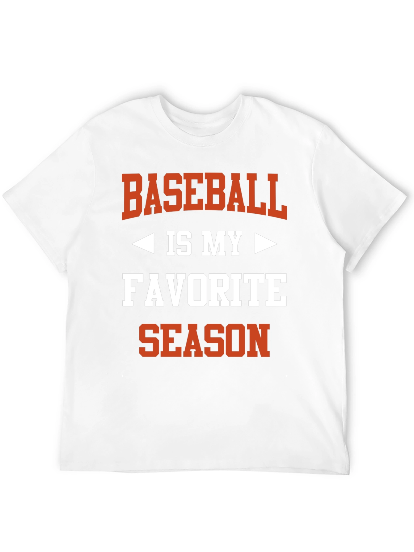 Baseball Is My Favorite Season Graphic Tee