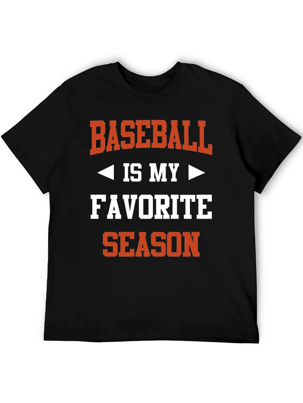 Baseball Is My Favorite Season Graphic Tee