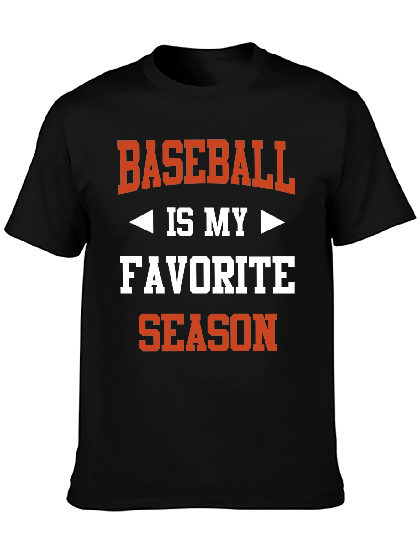 Baseball Is My Favorite Season Graphic Tee