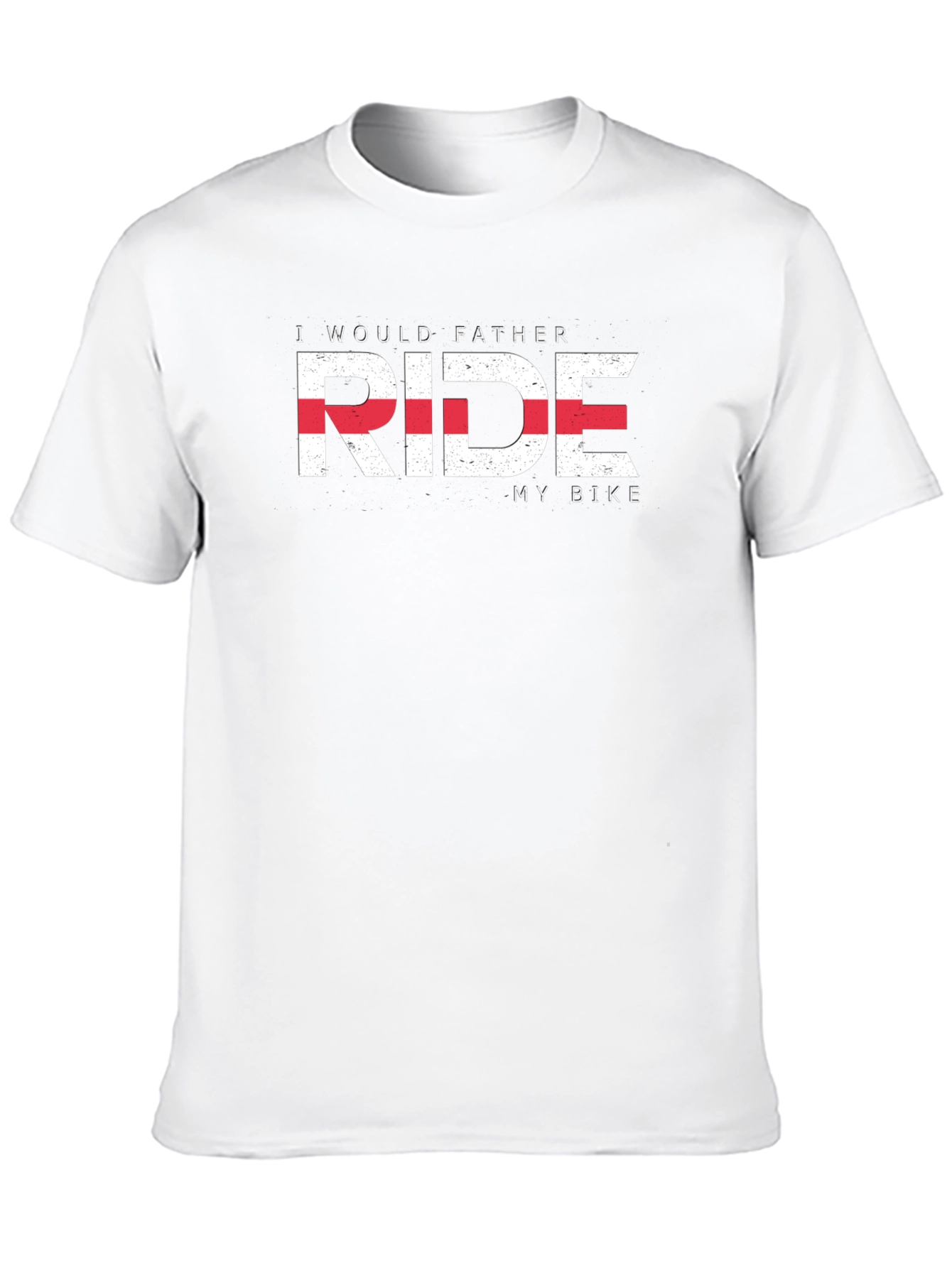 I Would Father Ride My Bike T-Shirt - Black