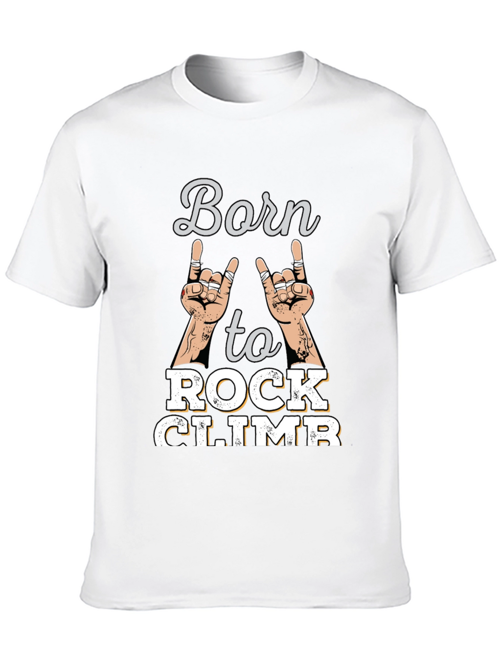 Born to Rock Climb Tee
