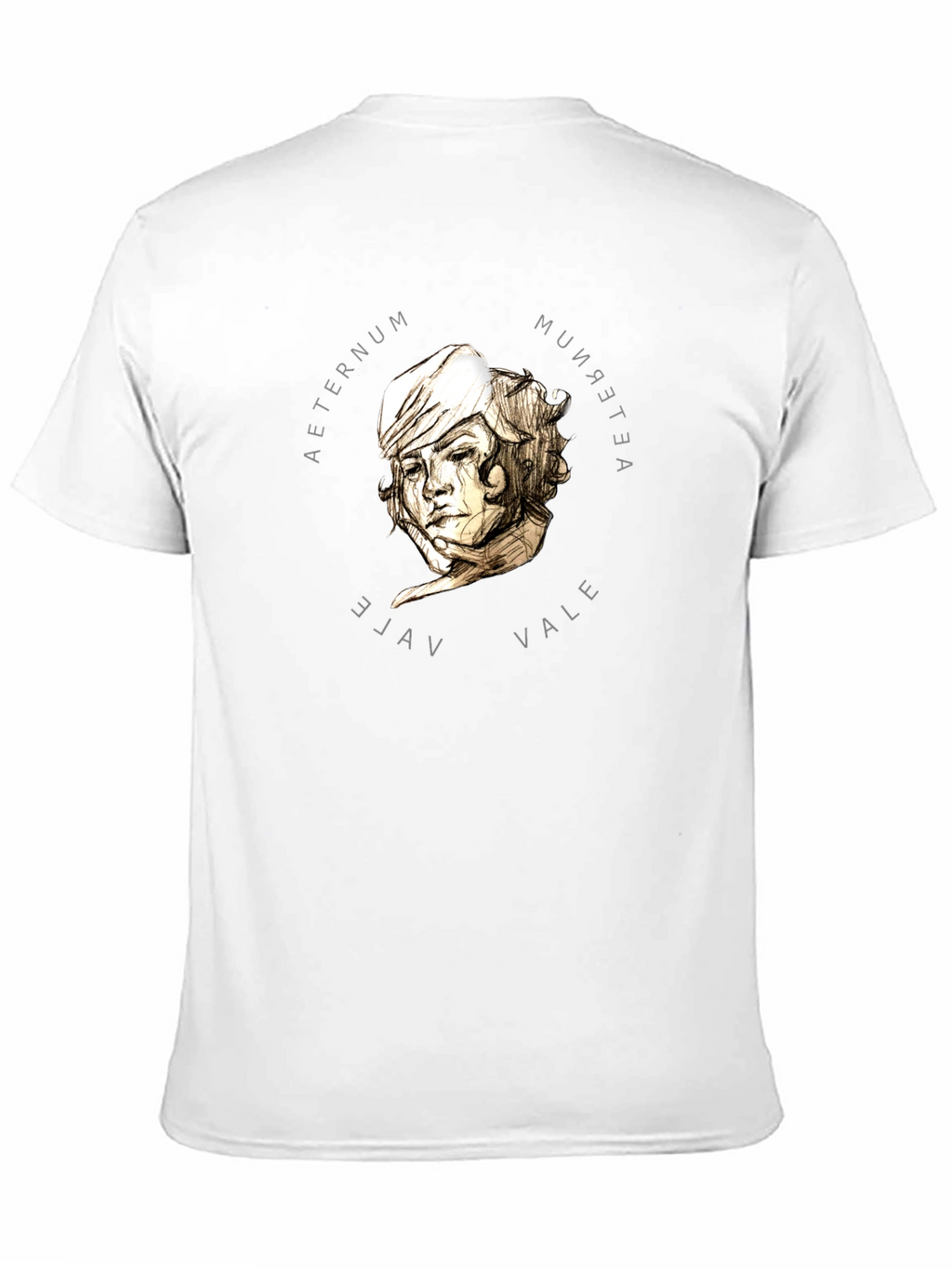 Aeternum Vale Graphic Tee - Stylish Black T-Shirt
