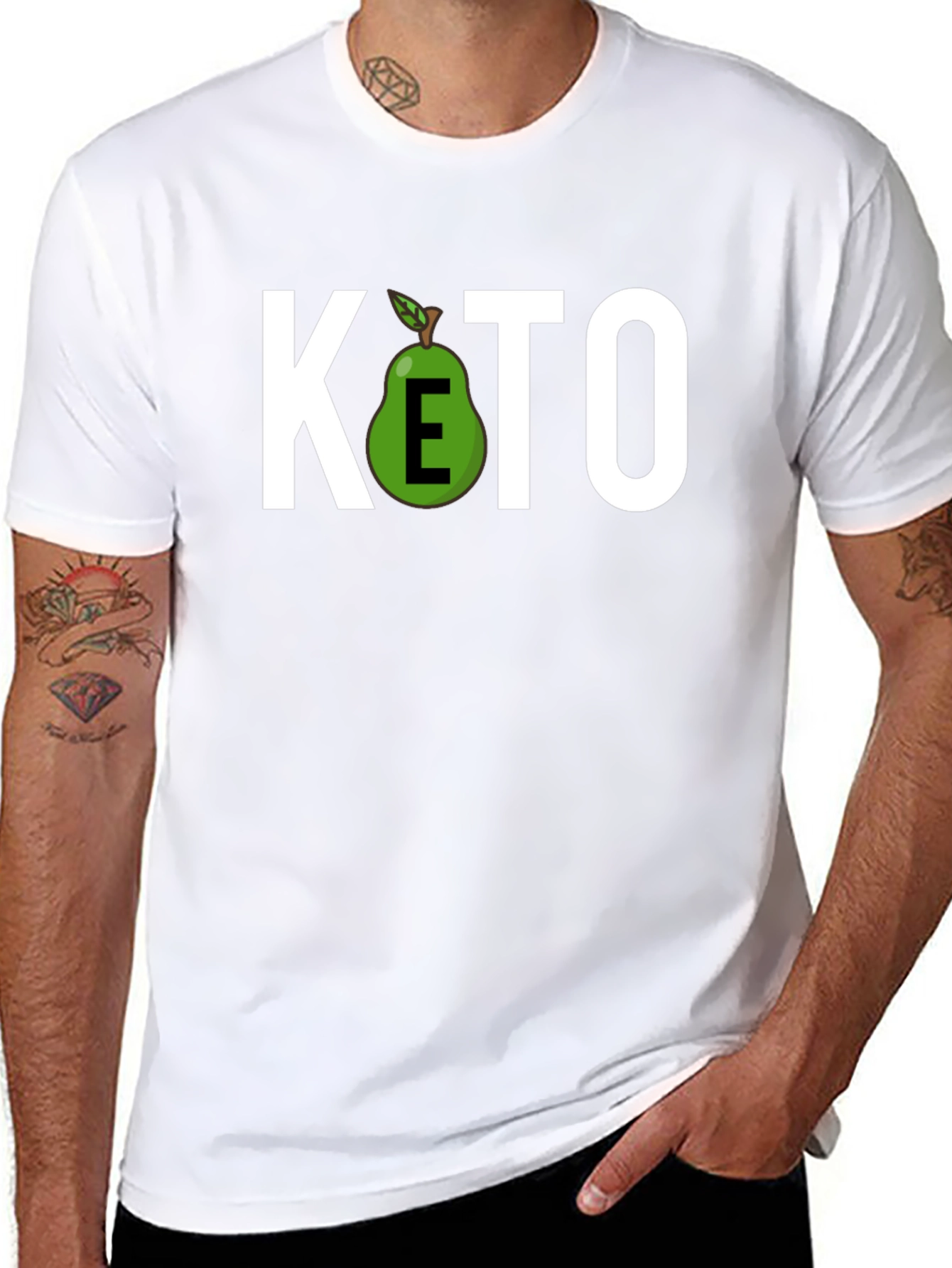 KETO Pear T-Shirt - Diet Lifestyle Apparel