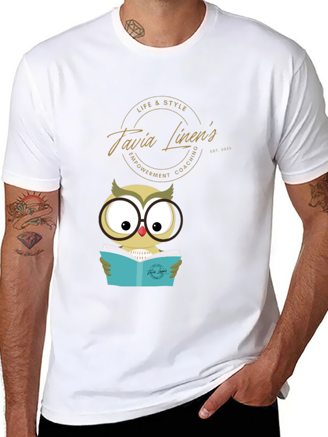 Life & Style Coaching Owl T-Shirt