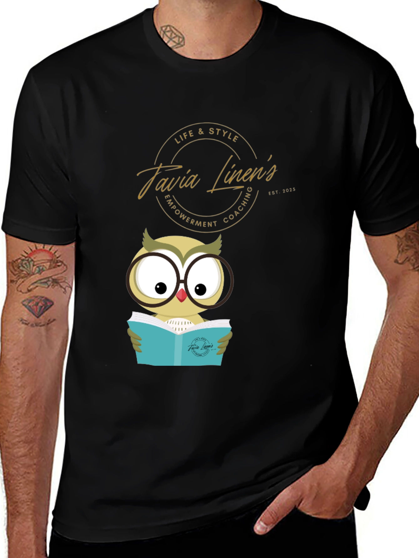 Life & Style Coaching Owl T-Shirt
