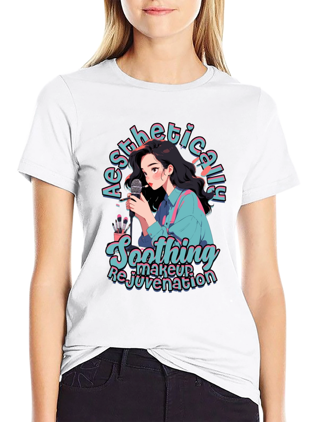 Aesthetically Soothing Tee - Makeup Rejuvenation