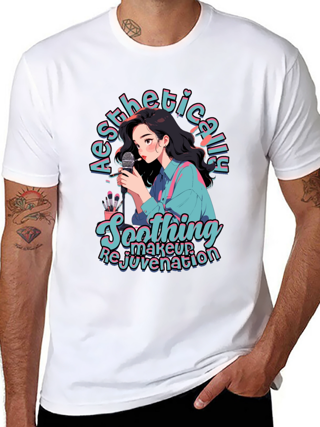 Aesthetically Soothing Tee - Makeup Rejuvenation