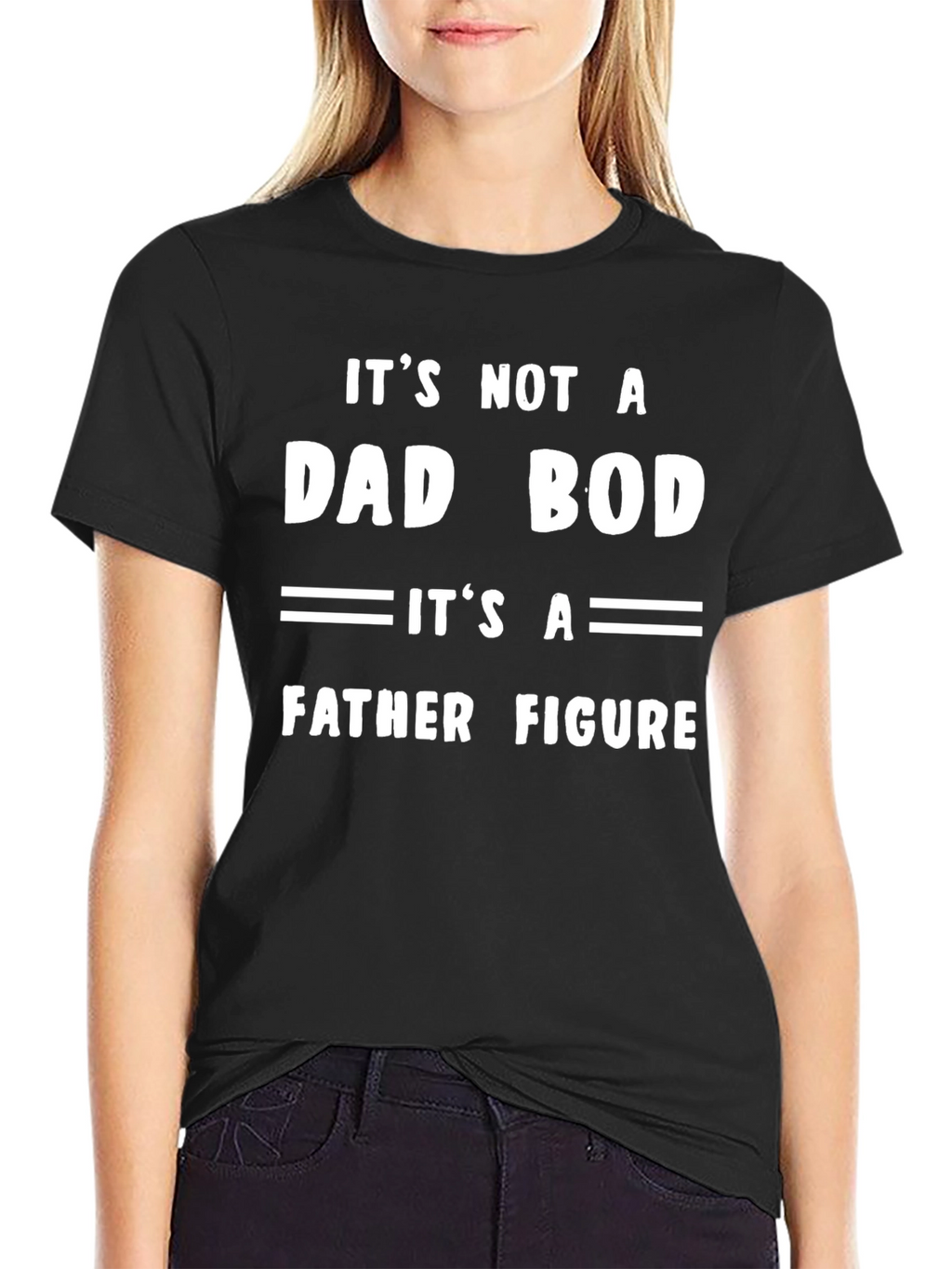 Dad Bod Father Figure Funny T-Shirt