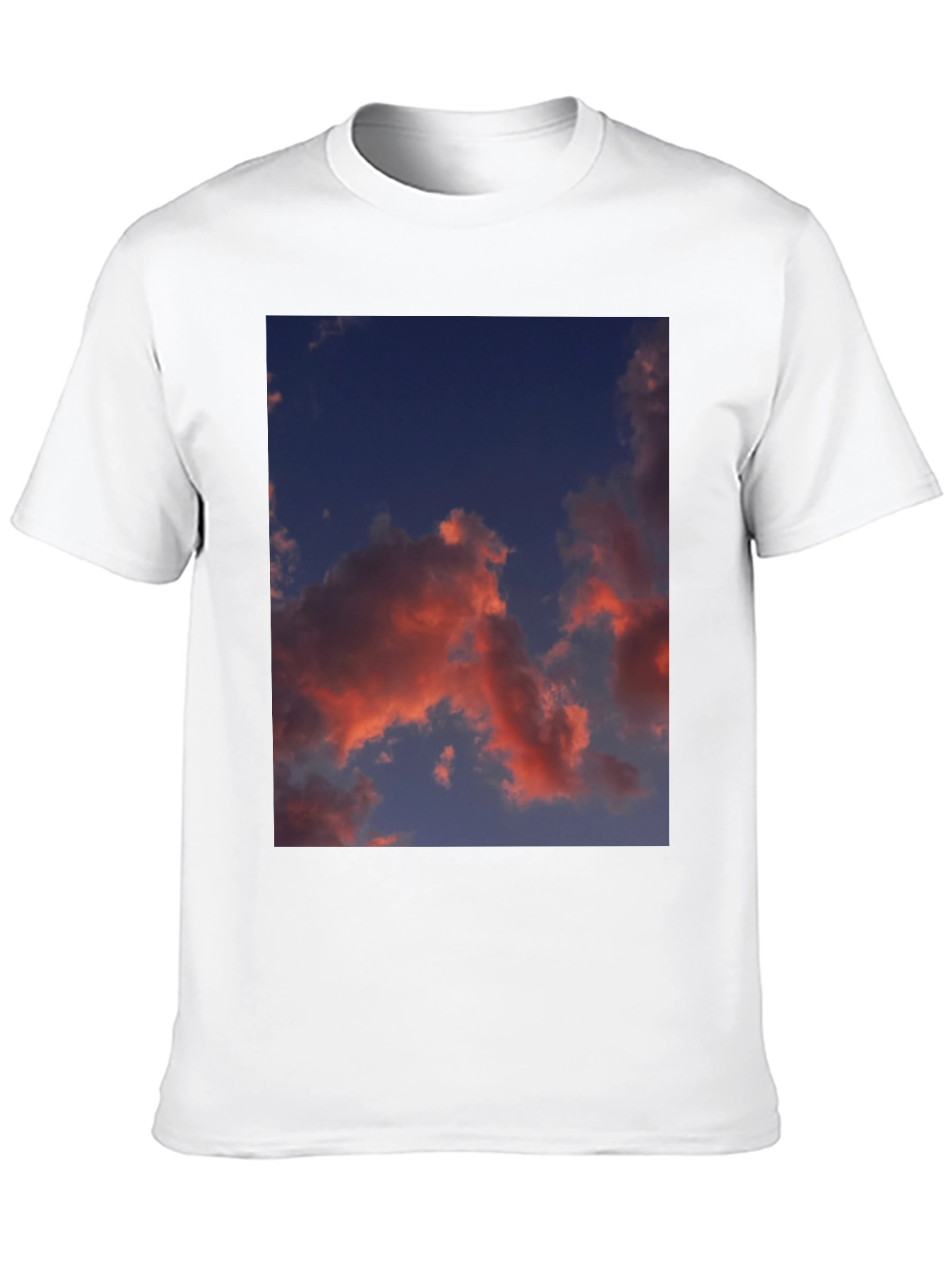 Sunset Cloud Graphic Tee - Stylish Casual Wear