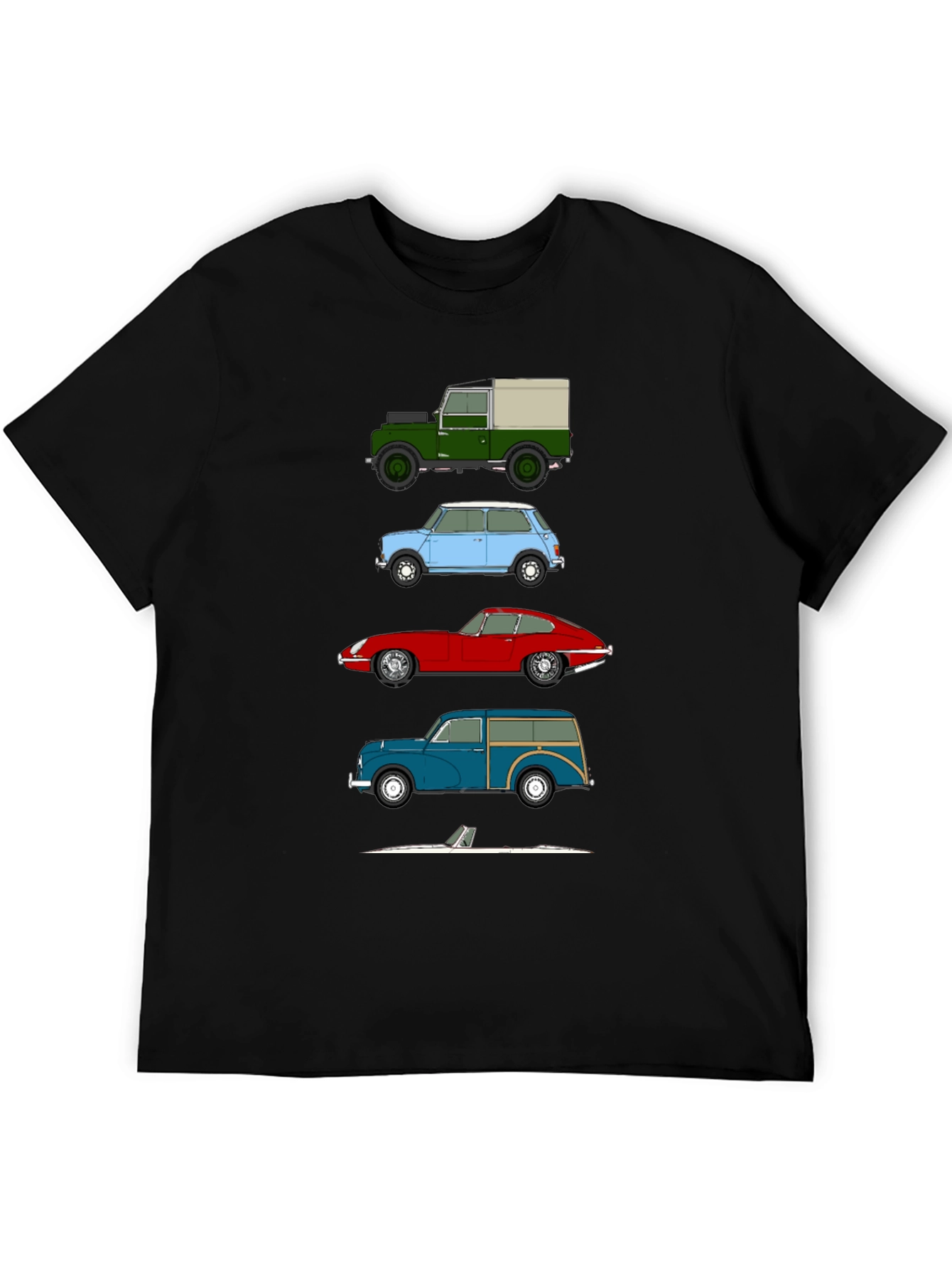 Vintage Car T-Shirt: Classic Automotive Design