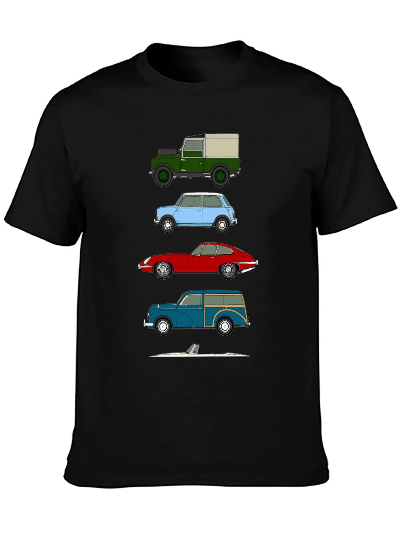 Vintage Car T-Shirt: Classic Automotive Design