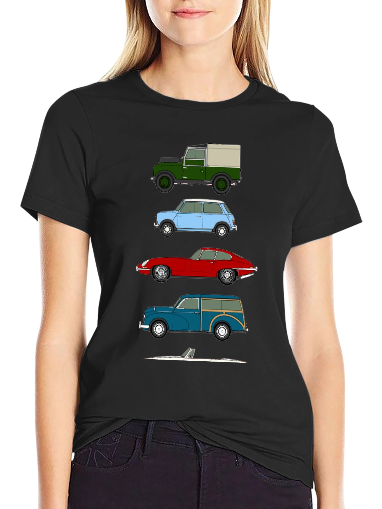 Vintage Car T-Shirt: Classic Automotive Design