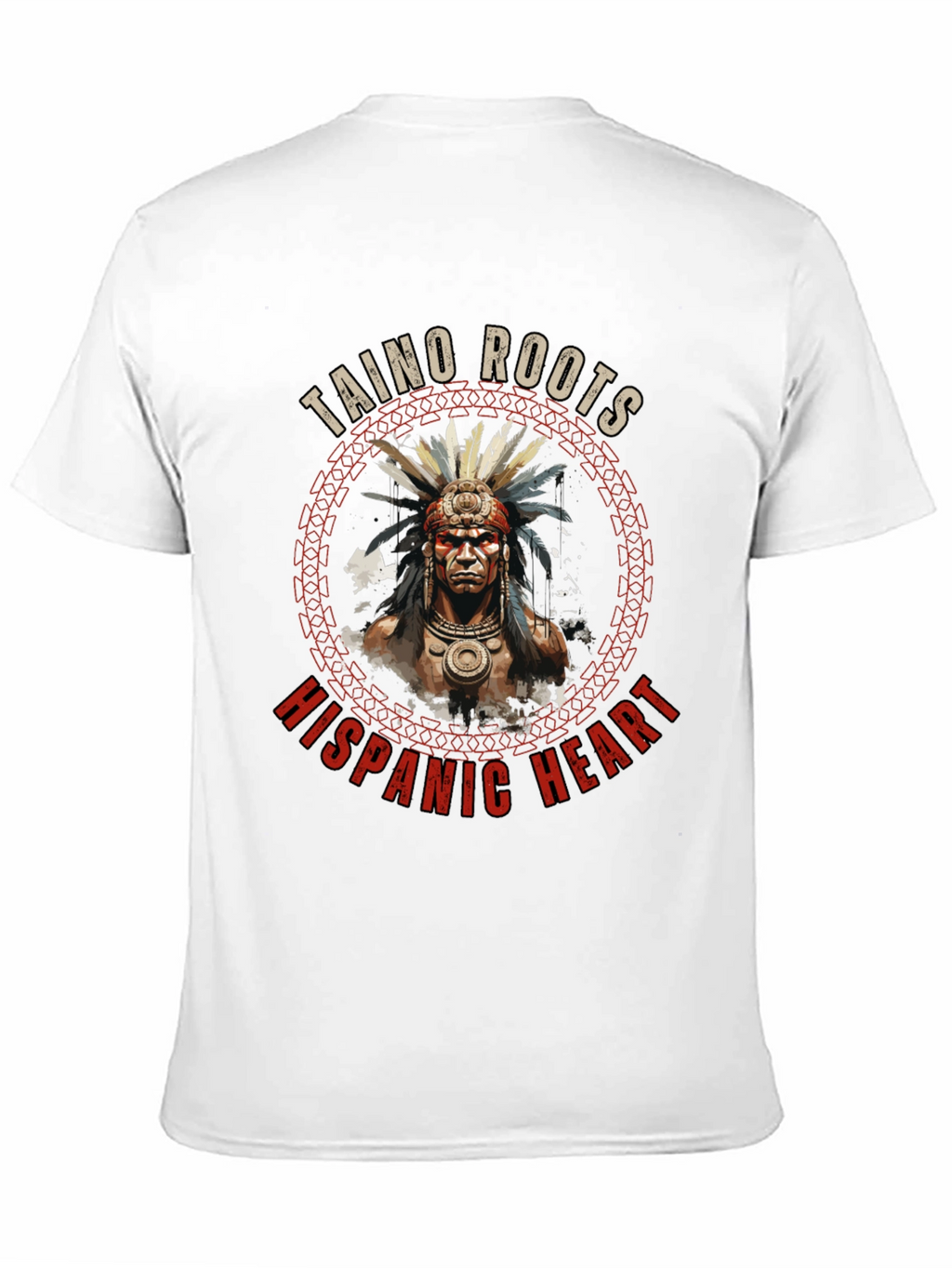 Taino Roots Hispanic Heart T-Shirt