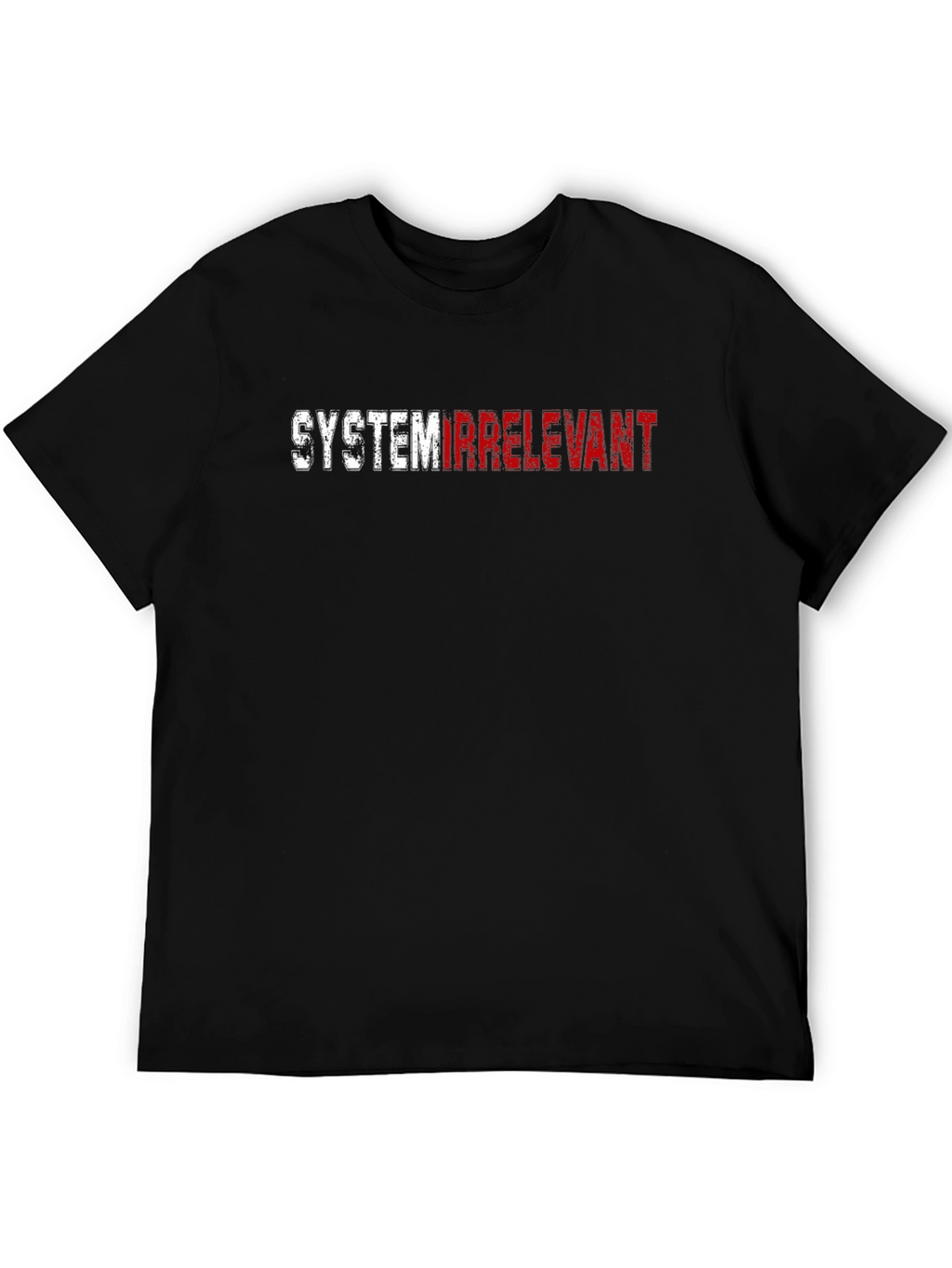 System Irrelevant Graphic T-Shirt - Casual Wear